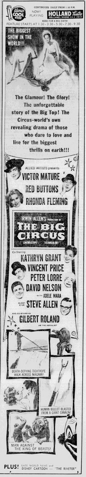 Knickerbocker Theatre - AUG 17 1959 AD